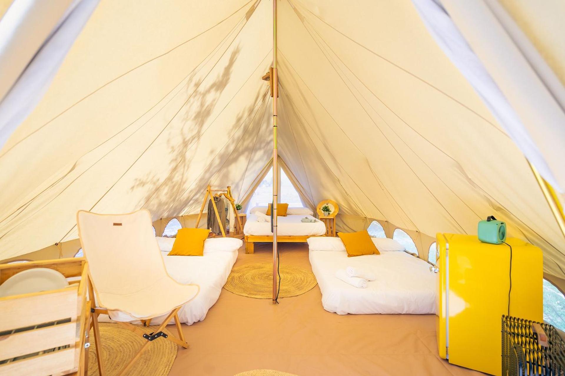 Luxury tent Kampaoh Delta Del Ebro El Poblenou del Delta